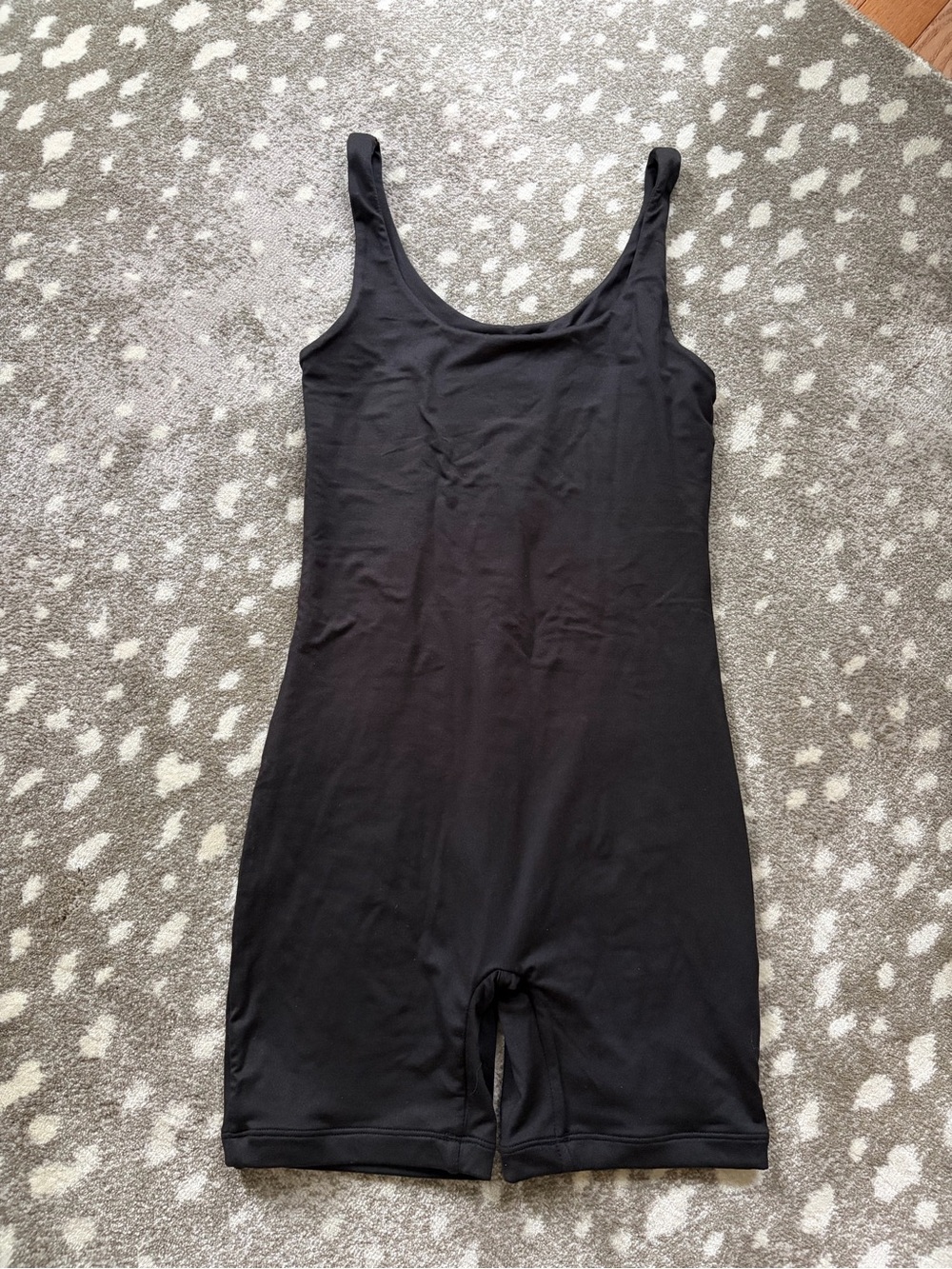 BUMPSUIT sz small Black Women's Shapewear Bodysuit Tank Short